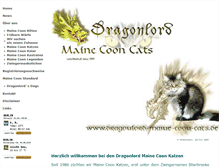 Tablet Screenshot of dragonlord-maine-coon-cats.de